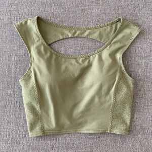 Under Armour Long Line Crop Top Bra